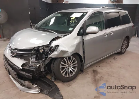 2020 Toyota Sienna Xle from USA, damaged, VIN 5TDYZ3DC0LS086166